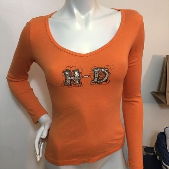 Harley Davidson Ocean city Maryland micro rib top - Picture 1 of 4
